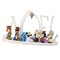 10" Peanuts© Battery-Operated LED Lighted Nativity Scene